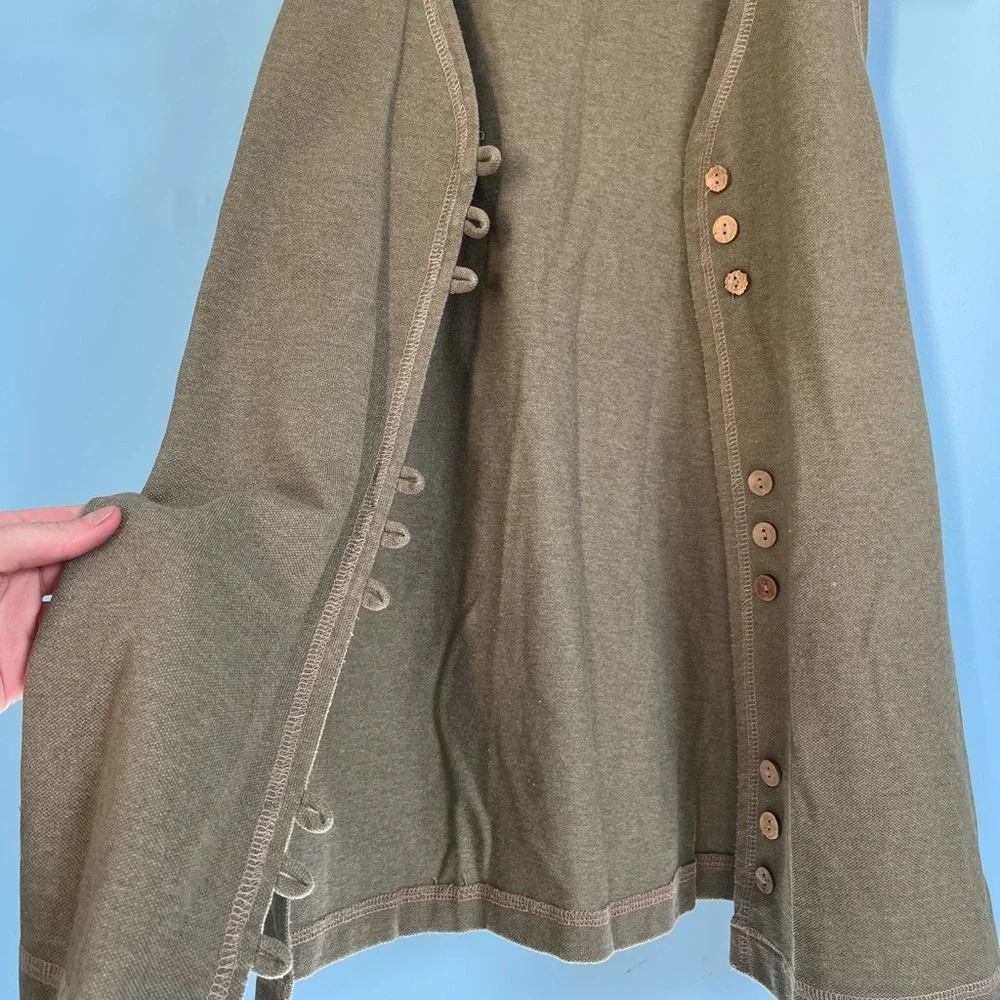 Vintage JL Plum button long vest tank top - Picture 4 of 7